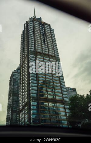 Gratte-ciel à Suzhou Banque D'Images