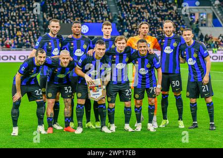 Milan, Italie. 04 mars 2024. Le départ 11 de l'Inter a vu pour le match de Serie A entre l'Inter et Gênes à Giuseppe Meazza à Milan. (Crédit photo : Gonzales photo/Alamy Live News Banque D'Images