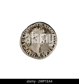 Denarius ; 98-99 (98-00-00-98-00-00);Rome (Italie), Trajan (empereur romain - 53-117), Trajan (empereur romain - 53-117) - iconographie, Denary Banque D'Images