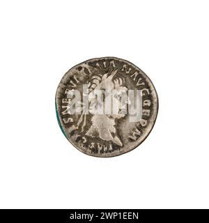 Denarius ; 98-99 (98-00-00-98-00-00);Rome (Italie), Trajan (empereur romain - 53-117), Trajan (empereur romain - 53-117) - iconographie, Denary Banque D'Images