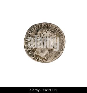 Denarius ; 98-99 (98-00-00-99-00-00);Rome (Italie), Trajan (empereur romain - 53-117), Trajan (empereur romain - 53-117) - iconographie, Denary Banque D'Images