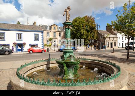 Fontaine commémorative Brown cette fontaine d'eau potable a été érigée en 1924 Banque D'Images