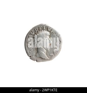 Denarius ; Lucius Werus (130-169, empereur romain 161-169) ; 161 (151-00-00-151-00-00); Banque D'Images