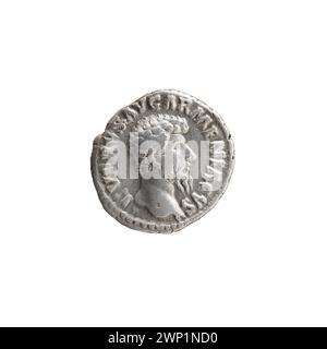 Denarius ; Lucius Werus (130-169, empereur romain 161-169) ; 163 (163-00-00-163-00-00); Banque D'Images