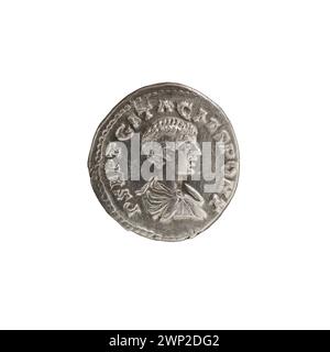 Denarius ; Geta (189-212, empereur romain 209-212) ; 202 (211-00-00-217-00-00); Banque D'Images