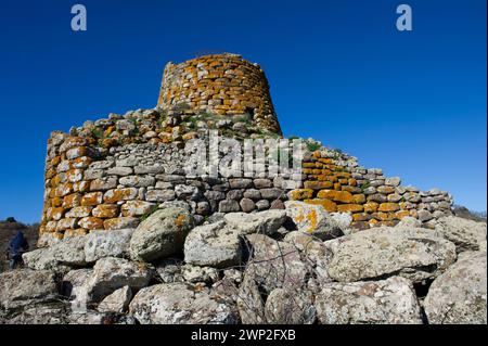 03 février 2024 Italie, Sardaigne, Nuoro, Bortigali village préhistorique de Nuraghe Orolu Banque D'Images