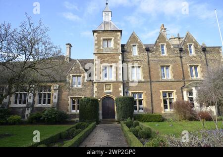 École d'Oakham dans la ville du comté de Rutland, Angleterre Banque D'Images