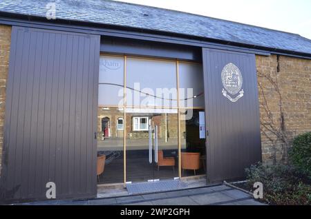 École d'Oakham dans la ville du comté de Rutland, Angleterre Banque D'Images