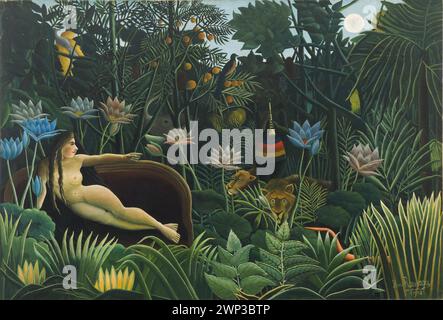 Henri Rousseau, le rêve, 1910 Henri Rousseau Banque D'Images