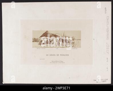 Photographie du salon de Paris 1876 : Józef Chem Mo Goupil & cie (couples 1876 (1876-00-00-1876-00-00);Chełmoński, Józef (1849-1914) - reproduction, génie, Mieczysław (1853-1920) - collection, salon de Paris, cadeau (provenance), peinture, peinture polonaise, numéro de référence (image) Banque D'Images