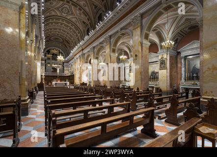 Église Saint-Sauveur, Jérusalem, Israël Banque D'Images