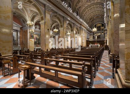 Église Saint-Sauveur, Jérusalem, Israël Banque D'Images