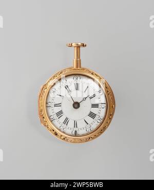 Montre de poche ; XVIIIe siècle (1700-00-00-1800-00-00); Banque D'Images