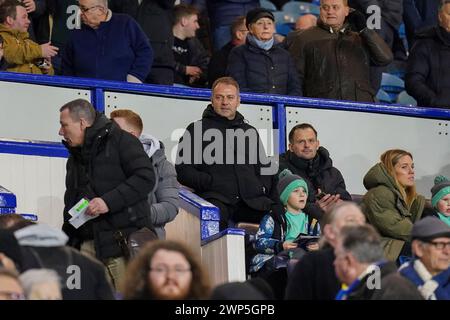 Sheffield, Royaume-Uni. 05 mars 2024. Hansi Flick dans le stand pendant le Sheffield Wednesday FC v Plymouth Argyle FC au stade de Hillsborough, Sheffield, Angleterre, Royaume-Uni le 5 mars 2024 crédit : Every second Media/Alamy Live News Banque D'Images