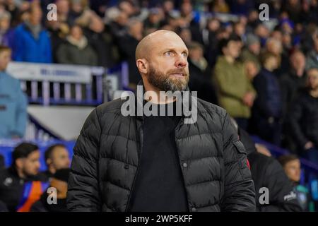 Sheffield, Royaume-Uni. 05 mars 2024. Ian Foster, entraîneur de Plymouth Argyle lors du Sheffield Wednesday FC contre Plymouth Argyle FC au stade de Hillsborough, Sheffield, Angleterre, Royaume-Uni le 5 mars 2024 crédit : Every second Media/Alamy Live News Banque D'Images