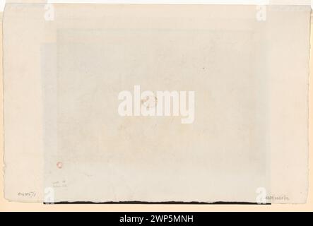 Tirage de 1905 représentant la chasse traditionnelle espagnole au taureau à cheval, créé par Ricardo de los Ríos et Francisco de Goya, montrant des chevaux, des taureaux et des cavaliers en action. Banque D'Images