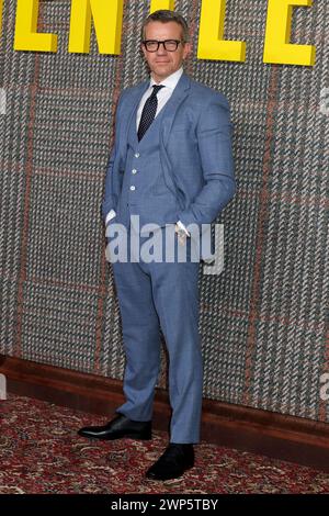 Londres, Royaume-Uni. 05 mars 2024. Max Beesley assiste à la première mondiale de Gentlemen UK Series au Theatre Royal Drury Lane à West End, Londres. (Photo de Cat Morley/SOPA images/SIPA USA) crédit : SIPA USA/Alamy Live News Banque D'Images