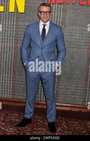 Londres, Royaume-Uni. 05 mars 2024. Max Beesley assiste à la première mondiale de Gentlemen UK Series au Theatre Royal Drury Lane à West End, Londres. Crédit : SOPA images Limited/Alamy Live News Banque D'Images