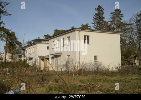 Leerstand, Häuser von US-Offizieren, Luchsweg, Grunewald, Charlottenburg-Wilmersdorf, Berlin, Deutschland Banque D'Images