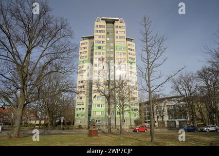 Wohnturm, Hochhaus, Roseneck, Wilmersdorf, Berlin, Deutschland Banque D'Images