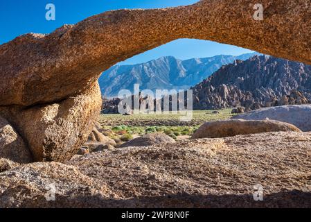 Photo de paysage des collines colorées et accidentées de l'Alabama, Californie Banque D'Images