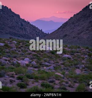 Photo de paysage des collines colorées et accidentées de l'Alabama, Californie Banque D'Images