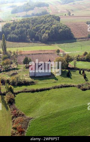 Chapelle Saint André à Kalnik, Croatie Banque D'Images