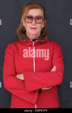 Madrid, Espagne. 06 mars 2024. María la Ribot pose lors de la présentation du film NOTRE DERNIÈRE DANSE à Madrid, 6 mars 2024, Espagne (photo Oscar Gonzalez/Sipa USA) crédit : Sipa USA/Alamy Live News Banque D'Images