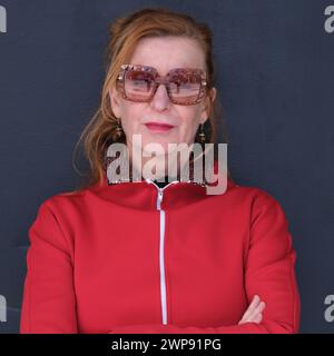 María la Ribot pose lors de la présentation du film NOTRE DERNIÈRE DANSE à Madrid, le 6 mars 2024, Espagne Banque D'Images