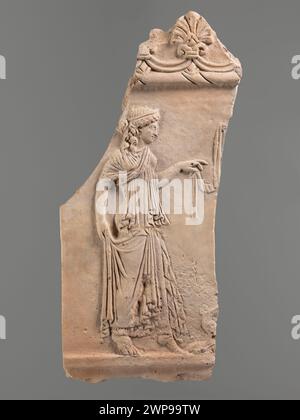 Fragment du relief Campana daté entre le Ier siècle av. J.-C. et le Ier siècle après J.-C., représentant le début de l'Empire romain sculptural intégré Banque D'Images