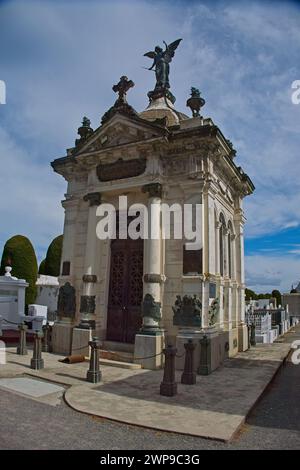 Le cimetière a été classé par CNN comme l'un des plus beaux cimetières du monde. Il a été désigné monument national du Chili en 2012. Banque D'Images