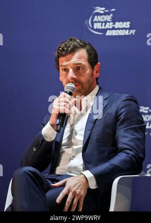 Porto, Portugal. 05 mars 2024. Porto, 03/05/2024 - FC Porto - André Villas-Boas - session consacrée à l'examen du rapport consolidé et des comptes du SAD du FC Porto, au siège de candidature d'André Villas Boas. André Villas-Boas. (José Carmo/Global Imagens) crédit : Atlantico Press/Alamy Live News Banque D'Images