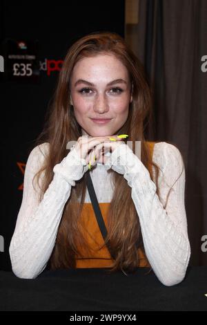 Madison Lintz assiste à MCM Comic Con London 2019, Excel London, Banque D'Images