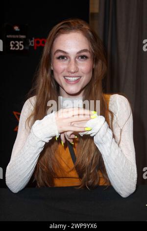 Madison Lintz assiste à MCM Comic Con London 2019, Excel London, Banque D'Images