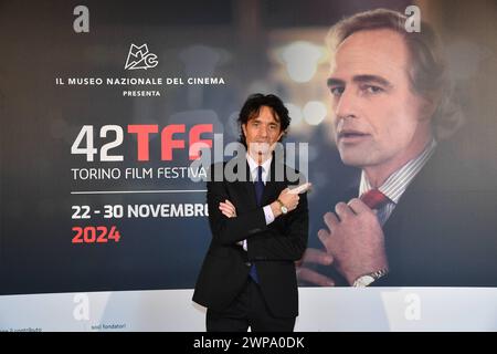 Rome, Italie. 06 mars 2024. Rome : Villa Miani. Présentation du 42ème Festival du film de Turin. Sur la photo : Giulio base Directeur du Festival du film de Turin crédit : Independent photo Agency/Alamy Live News Banque D'Images