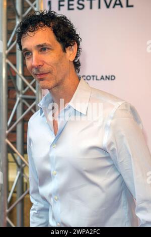 Glasgow, Écosse, Royaume-Uni. 3 mars 2024. Jonas Chernick, producteur, scénariste et acteur, sur le tapis rouge lors d'un appel photo pour l'avant-première britannique du film Banque D'Images