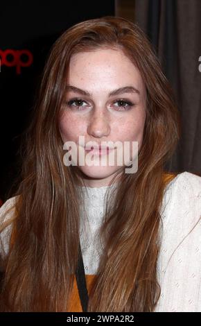 Madison Lintz (Walking Death) assiste à MCM Comic Con London 2019, Excel London, Banque D'Images