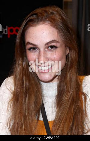 Madison Lintz (Walking Death) assiste à MCM Comic Con London 2019, Excel London, Banque D'Images