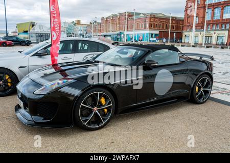 Projet Jaguar F-Type 7. Le 100 à Blackpool 2022. Banque D'Images