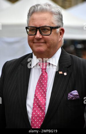 Londres, Royaume-Uni. 6 mars 2024. Les politiciens commentent le budget. Crédit : JOHNNY ARMSTEAD/Alamy Live News Banque D'Images