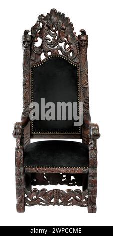 Tissu décoratif rembourré pour fauteuil avec chemin de clipsage. Banque D'Images