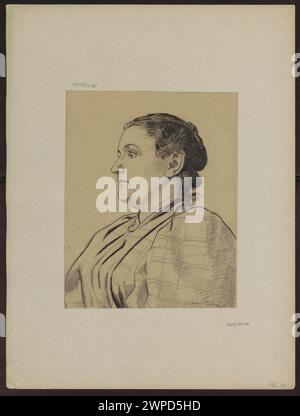 Portrait de l'artiste - Cella ; Thoma, Hans (1839-1924) ; 1880-1900 (1880-00-00-1900-00-00); Banque D'Images