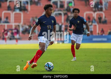 MENDOZA, ARGENTINE - MAI 25 : Wilson Odobert (France) lors de la Coupe du monde U20 de la FIFA, Argentine 2023 match France - Gambie Banque D'Images