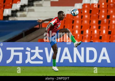 MENDOZA, ARGENTINE - 22 MAI : Ebrima Singhatehof Gambie lors de la Coupe du monde U20 de la FIFA, Argentine 2023 match Honduras - Gambie Banque D'Images