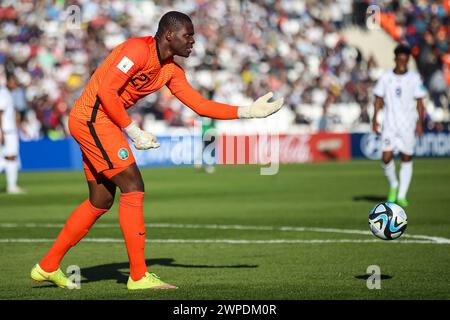 MENDOZA, ARGENTINE - 21 MAI : le gardien Kingsley Aniagboso du Nigeria lors de la Coupe du monde U20 de la FIFA, Argentine 2023 match Nigeria contre République dominicaine Banque D'Images