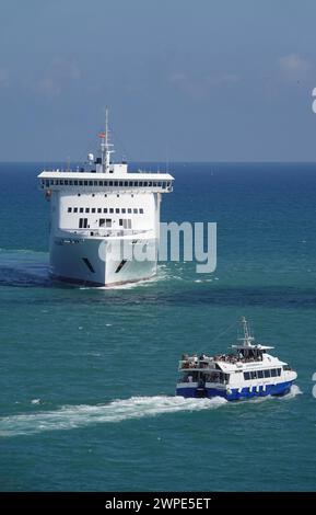 GNV Sealand un ferry exploité par grandi Navi Veloci entre Valence, Palma de Majorque et Ibiza Banque D'Images