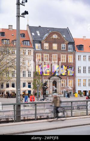 Copenhague, Danemark - Galerie d'art Gammel Strand Banque D'Images