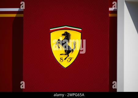 Djeddah, Arabie Saoudite. 7 mars 2024. Scuderia Ferrari. AHMAD ALSHEHAB/Alamy Live News. Banque D'Images