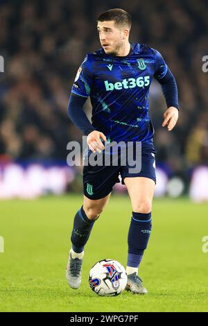 Leeds, Royaume-Uni. 05 mars 2024. Lynden Gooch de Stoke City lors du Leeds United FC v Stoke City FC SKY BET EFL Championship match à Elland Road, Leeds, Angleterre, Royaume-Uni le 5 mars 2024 Credit : Every second Media/Alamy Live News Banque D'Images