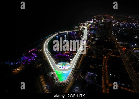 Djeddah, Arabie Saoudite. 7 mars 2024. Vue générale, Grand Prix F1 d'Arabie Saoudite au circuit de Jeddah Corniche le 7 mars 2024 à Djeddah, Arabie Saoudite. (Photo de HOCH Zwei) crédit : dpa/Alamy Live News Banque D'Images